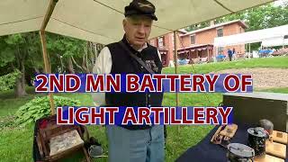 2nd Minnesota Battery of Light ArtilleryFounders Day 24 [upl. by Alexine]