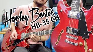 Harley Benton HB35 CH ReviewDemo  This Thing is Great [upl. by Pond]