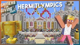 🔴 The Hermit Olympics  Gamers for Giving Charity Stream [upl. by Eemak]