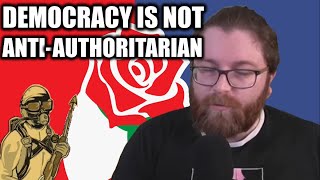 Democracy Is Not The Opposite Of Authoritarianism [upl. by Htomit336]