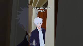 Gojo opens up to Suguru… jjk jujutsukaisen gojosatoru anime vrchat [upl. by Llerral776]