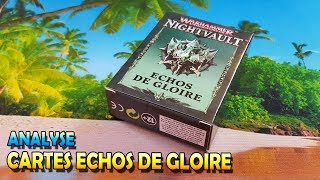 Unboxing et Analyse Warhammer Underworld Nightvault ECHOS DE GLOIRE en Francais [upl. by Ninazan]