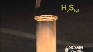 Double Displacement Sodium Sulfide and HCl [upl. by Elleinet728]