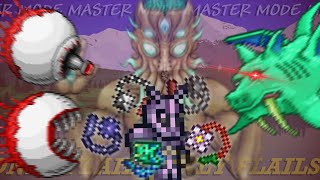 Can You Beat MASTER MODE Terraria With ONLY FLAILS [upl. by Aihsad80]