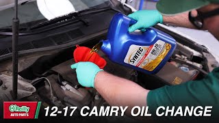 How To Change the Oil In a 2012 to 2017 Toyota Camry [upl. by Daiz]