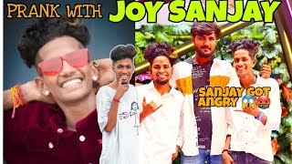 PRANK WITH JOY SANJAY 😂 FOR COMING LATE  VJ SAMEER  PRASANTH SMILEY  HASHTAG TODAY  JOY SANJAY [upl. by Otineb]