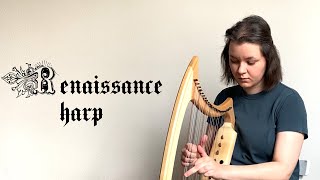 Le Force dHercole on a renaissance harp [upl. by Meerek]