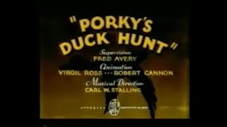 Looney Tunes 1937 “Porky’s Duck Hunt” P4  Warner Bros Pictures [upl. by Doehne]