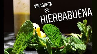 🌿 vinagreta de HIERBABUENA  receta en thermomix  🤩 gluten free recipe [upl. by Nottap467]