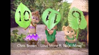 Chris Brown  Love More ft Nicki Minaj Version Chipmunks [upl. by Darcie]