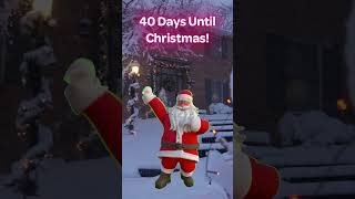 40 Days to Christmas 🎄 Merry Christmas christmascountdown christmas2024 christmassongs [upl. by Palladin]