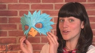 How To Make A Bird Mask [upl. by Pickett]