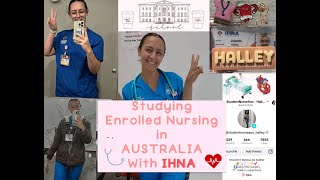 Enrolled Nursing Diploma Australia  IHNA [upl. by Mei489]