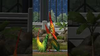 HYBRID PTERAQUETZAL LEVEL 40  JURASSIC WORLD THE GAME [upl. by Relyt]