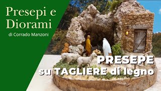 PRESEPE su TAGLIERE di legno Ecco come fare [upl. by Picker]