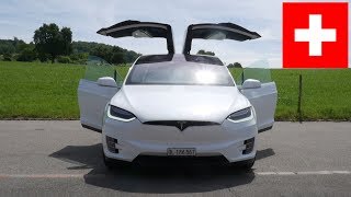 Tesla Model X Schweiz Roadtrip [upl. by Ramu420]