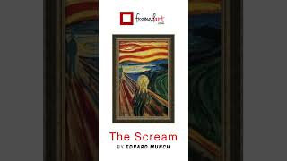 The Scream Edvard Munch wwwFramedArtcom art framedart artwork walldecor [upl. by Okiman]