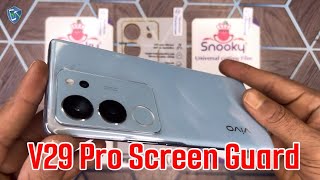 vivo v29 pro  front back camera guard how to install with buy link Available [upl. by Pierro]