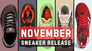 BEST SNEAKER Release in November 2024 PART 2 [upl. by Sachsse]