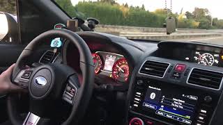 Bader’s 17 STI vs 600whp C6 Vette [upl. by Crescint]