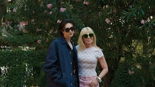 Hyunjin and Donatella at Palazzo Versace  Versace [upl. by Ayokahs]