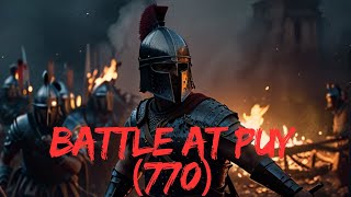 The Battle of Puy 770 The fierce battle of the Frankish army against the Aquitanian rebellion [upl. by Fanechka]