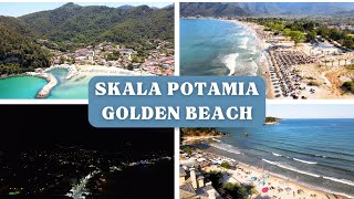 Thassos 2022  Skala Potamia  Vila Renaissance Luxury  Golden Beach [upl. by Ankeny]