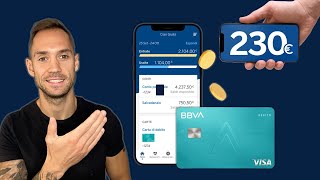 BBVA Conto e Carta 💳 Gratis più 230€ Bonus e 20 Cashback [upl. by Yrbua]