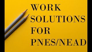 Solutions When You Cant Work Because of PNESNEAD [upl. by Kidd283]