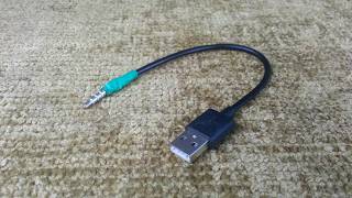 DIY USB to AUX Cable [upl. by Ralleigh]