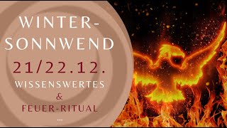 Wintersonnwend FeuerRitual [upl. by Lalat]