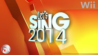 Letquots Sing 2014  Song List Wii [upl. by Aneeh]