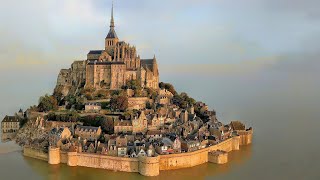 INSIDE MONT SAINT MICHEL Medieval Village Normandy France [upl. by Phyllys]