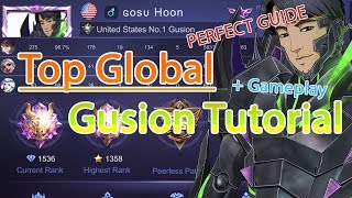 How to play Gusion like a pro by Gosu Hoon [upl. by Aistek770]