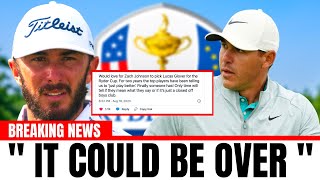 Max Homa sends VERY FIRM MESSAGE to fellow golfer over RYDER CUP CHANCES… [upl. by Nosreme463]