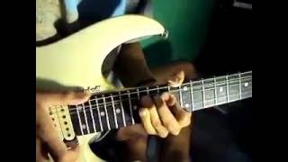 Scarified PAUL GILBERT Guitar Solo Lesson Tutorial [upl. by Cotter]