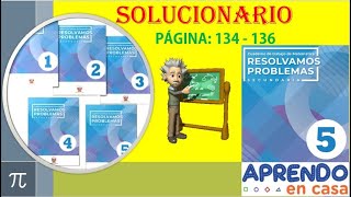 RESOLVAMOS PROBLEMAS 5  FICHA 10B  CIGARRAS EN QUILLABAMBA Pág 134136 [upl. by Neilson]