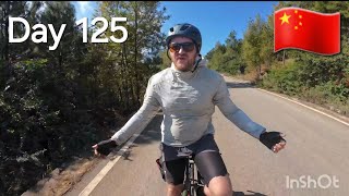 Big Climbs and wild camping bike touring China Day 125 UK 🇬🇧 To Singapore 🇸🇬 [upl. by Hennessey]