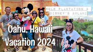 OAHU HAWAII VACATION Part 3  Dole Plantation and Disneys Aulani Resort [upl. by Notnirb]