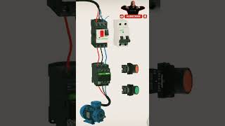 Motor Control Wiring Diagram Explained in 15 Seconds ♥️⚡🤩 shorts trending electrical [upl. by Rengaw743]