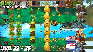 pool map zombienya gila  tebel banget  Plants Vs Zombies Fusion Edition [upl. by Eirrehs]