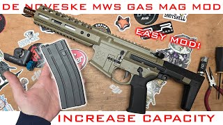 DE Noveske Ghetto Blaster MWS Magazine Gas Mod [upl. by Oravla949]