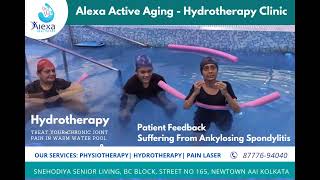 Patient Feedback  Benefits of Hydrotherapy in ankylosingspondylitis painrelief jointpain [upl. by Itsyrc602]