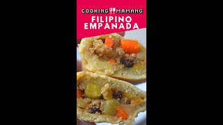 Filipino Empanada  With Tuna and Pork Filling  Easy Empanada Dough Recipe Shorts [upl. by Ellevel]