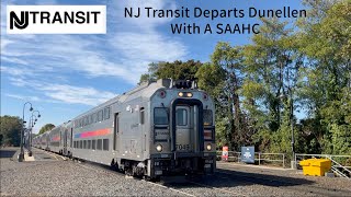 NJ Transit 5518 Departs Dunellen With A SAAHC [upl. by Irwinn87]