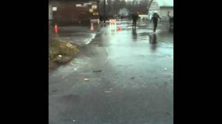 Wayne flooding at Ryerson ave [upl. by Daahsar]