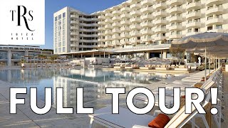 TRS Ibiza Hotel in Spain  FULL TOUR Adults Only  All Inclusive Hotel [upl. by Heshum437]