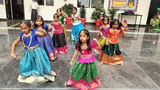 Aigiri Nandini  dance performance by EY2 kids [upl. by Olen16]