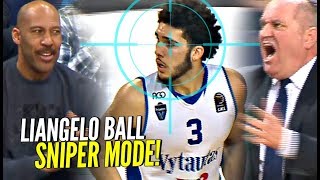 LaMelo Gets NO LOVE LiAngelo Ball SNIPER Mode Helps Vytautas Get The Big W [upl. by Kcired]