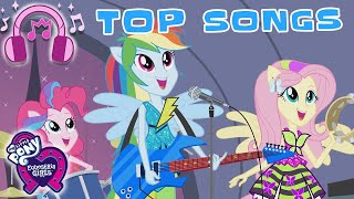 Equestria Girls BEST Songs Compilation  My Little Pony Songs 🎵 MLP EG Songs Childrens Cartoon [upl. by Clarhe103]